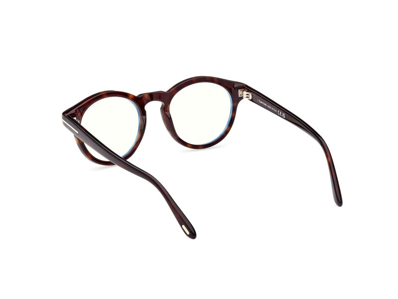 TOM FORD TOMFORD FULL RIM FT5887-B05249 UNISEX ROUND ACETATE FRAMES - Image 3